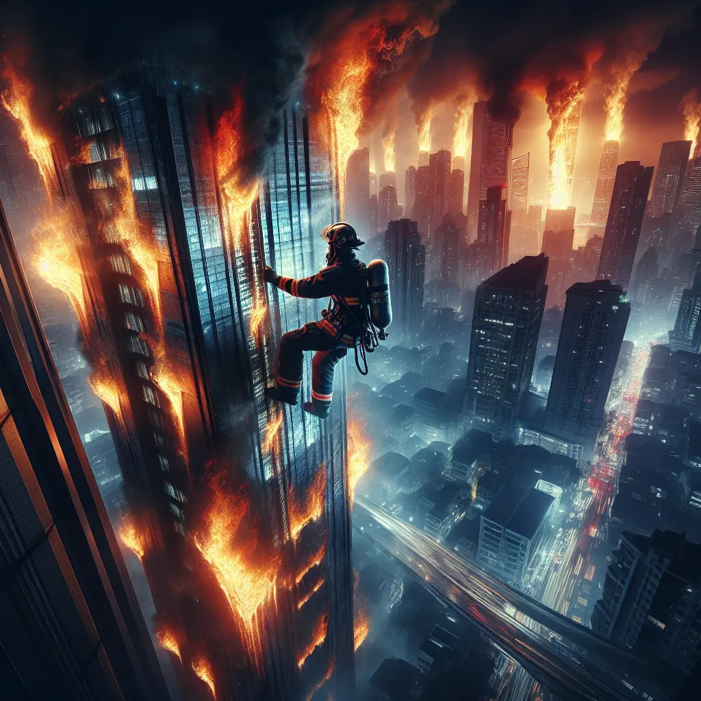 Medvirkende i Skyscraper