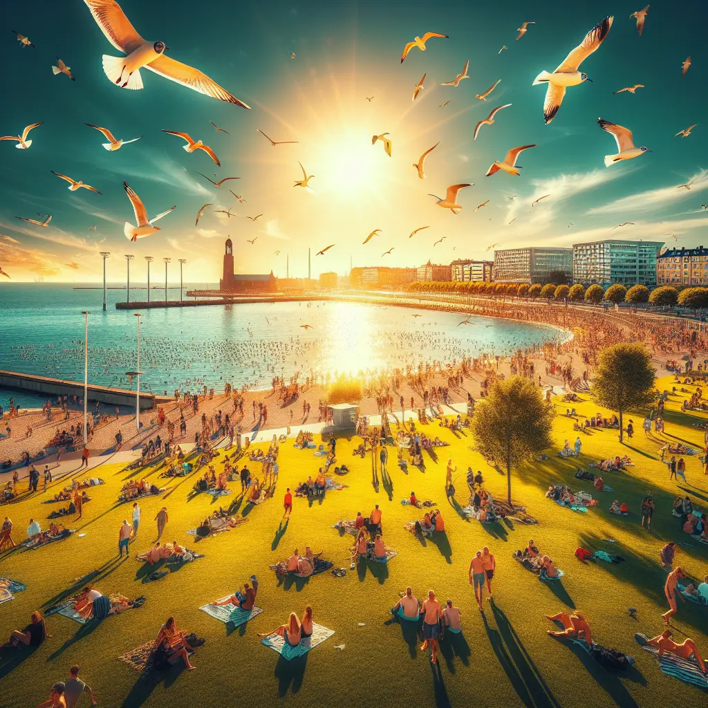Hvordan er vejret i Malmö i juni måned?