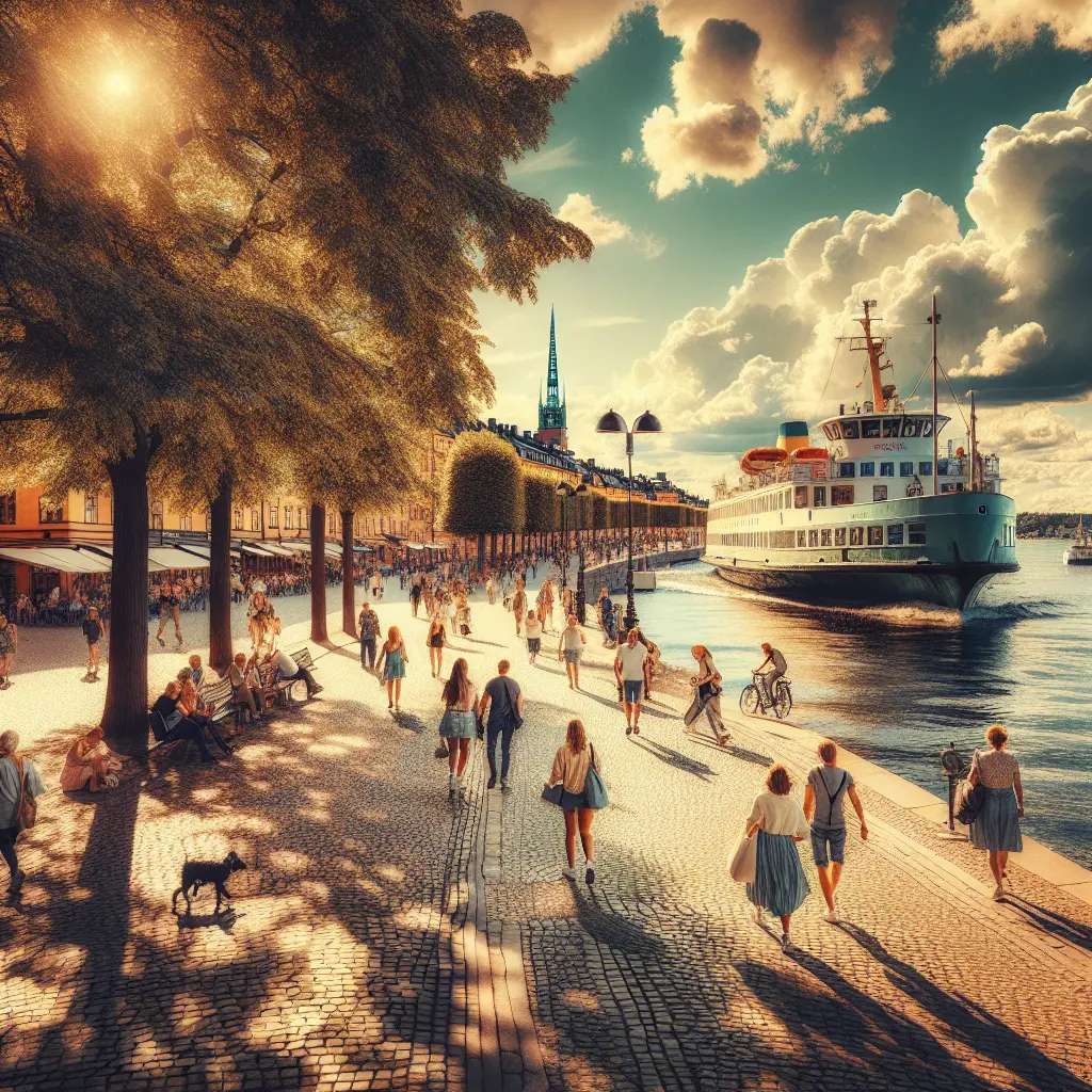 Hvordan er vejret i Stockholm i august måned?